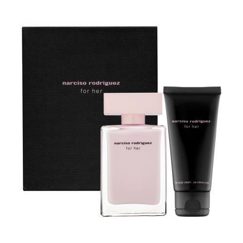 NARCISO RODRIGUEZ 2 PCS SET FOR WOMEN: 3.3 EDP SP + 2.5 BODY CREAM