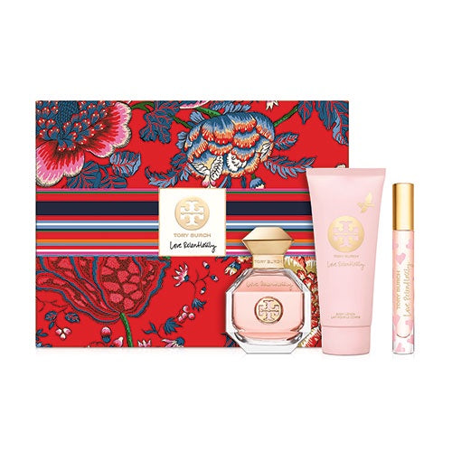 Tory Burch Love Relentlessly 3 Piece Gift Set - 3.4 Oz Eau De Parfum Women