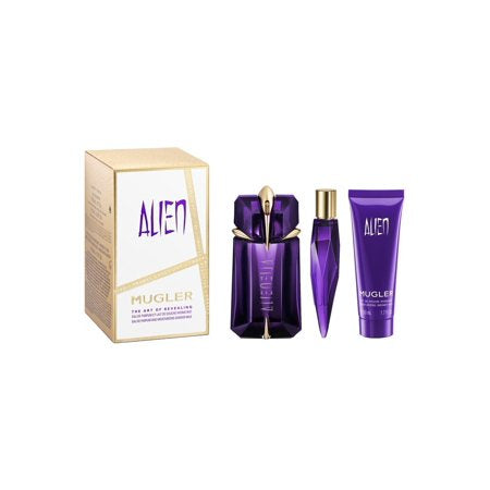 Alien for Women, Gift Set (2 oz EDP Spray Refillable + 1.7 oz Body Lotion + 0.3