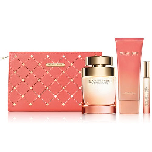 MICHAEL KORS Wonderlust By Michael Kors For Women - 4 Pc Gift Set 3.4oz Edp