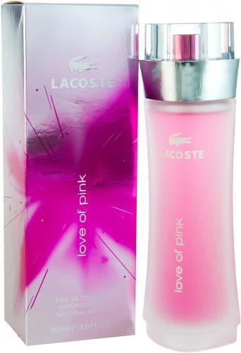 LACOSTE LOVE OF PINK 3 OZ EDT SP