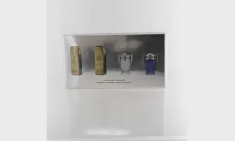 Paco Rabanne 4 Piece Mini Splash Gift Set for Men .17 oz.