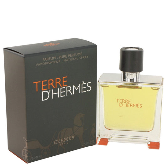 Terre D'Hermes by Hermes Pure Pefume Spray 2.5 oz/75 ml