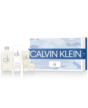 CK ONE UNISEX 4 PIECE GIFT SET - 6.7 OZ EAU DE TOILETTE SPRAY by CALVIN KLEIN