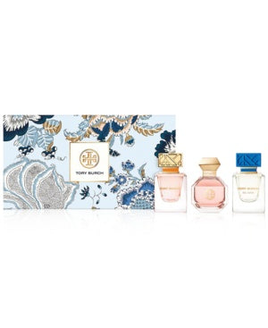 Tory Burch Eau De Parfum 3 Piece Mini Splash Gift Set For Women Perfume Box