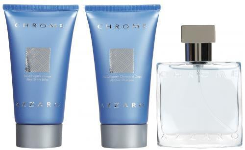 AZZARO CHROME 3 PCS SET FOR MEN