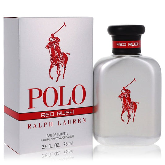 Ralph Lauren Polo Red Rush Eau de Toilette 2.5 oz / 75 ml Spray for Men