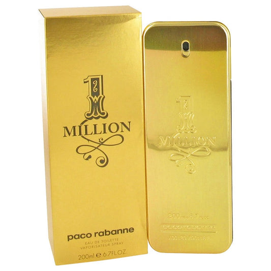 1 Million by Paco Rabanne Eau De Toilette Spray 6.7 oz/200 ml