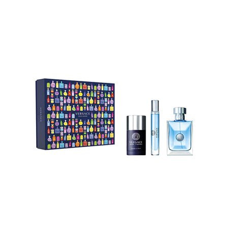 Versace Pour Homme Eau de Toilette 3Pcs Gift Set For Men