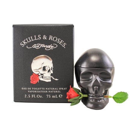 ED HARDY SKULLS & ROSES 2.5 EDT SP FOR MEN