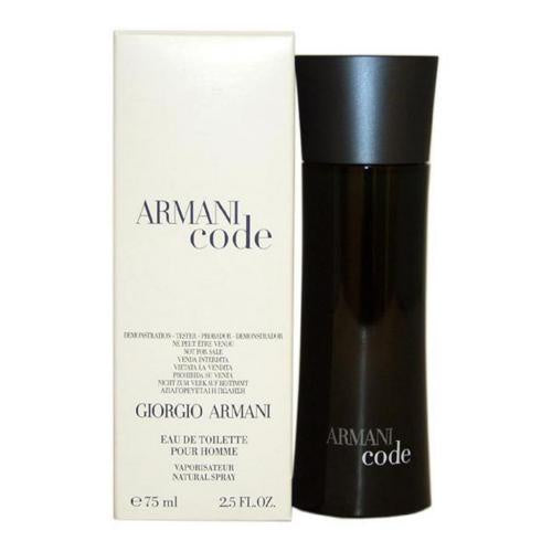 ARMANI CODE TESTER 2.5 EDT SP FOR MEN