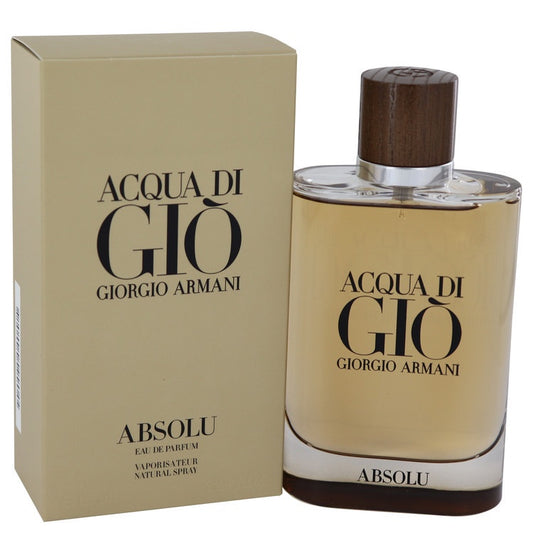 Acqua Di Gio Absolu by Giorgio Armani Eau De Parfum Spray 6.7 oz/200 ml