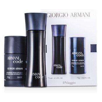 ARMANI CODE 2 PCS SET FOR MEN: 2.5 SP