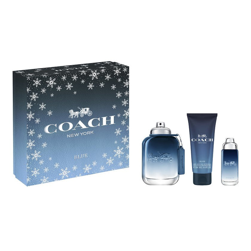 Coach Blue : Eau De Toilette Spray 100ml/3.3oz + Eau De Toilette Spray 15m