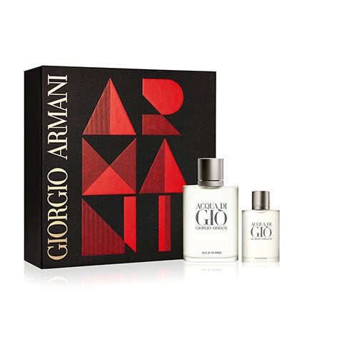 Aqua Di Gio 2pcs Giftset-edt 3.4+edt-1.0oz