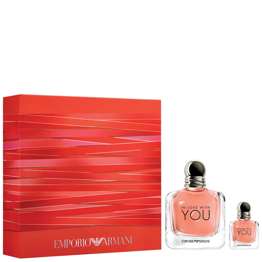 ARMANI IN LOVE WITH YOU EAU DE PARFUM SPRAY 100ML GIFT SET GIFTS & SETS