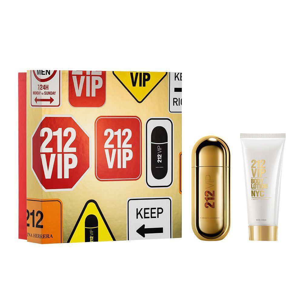 212 VIP by Carolina Herrera 2.7 oz. EDP Spray + 3.4 oz. Body Lotion. New