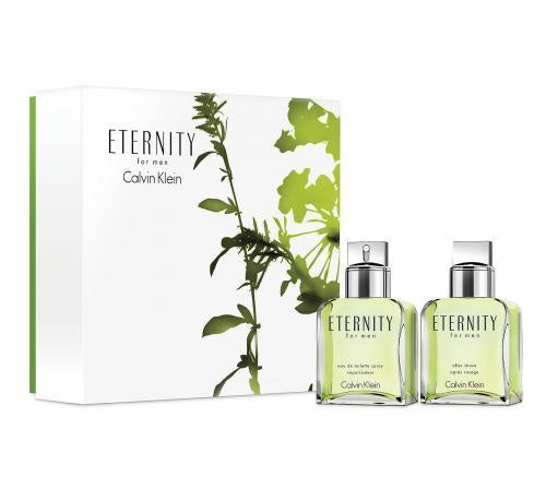 ETERNITY 2 PCS SET FOR MEN: 3.4 SP + A/S