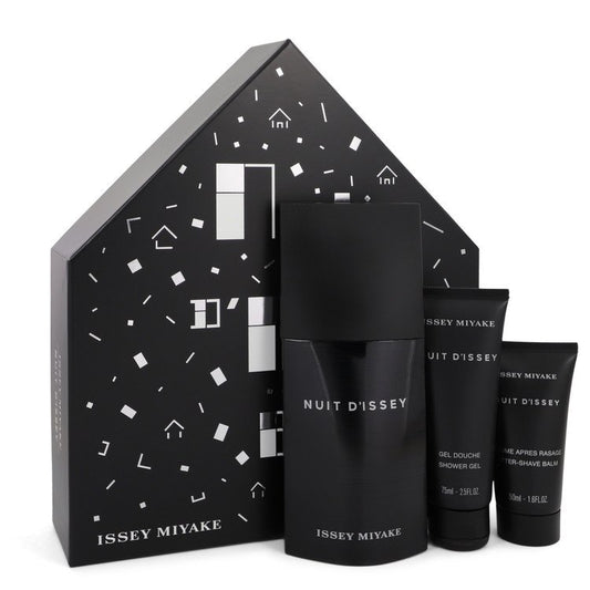 Issey Miyake Nuit 125ml Eau De Toilette Gift Set With Aftershave Balm