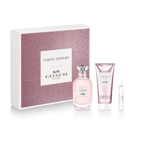 Coach Dreams for Women, Gift Set (3 oz EDP Spray + 3.3 oz Body Lotion)