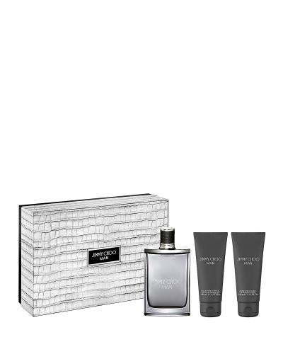 JIMMY CHOO 3 PCS SET FOR MEN: 3.4 EDT SP