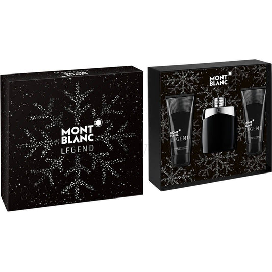 MONT BLANC LEGEND 3 PCS SET FOR MEN: 3.4 SP