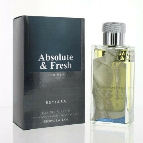 Estiara Absolute & Fresh 3.4 oz Absolute & Fresh Eau De Toilette Spray for Men