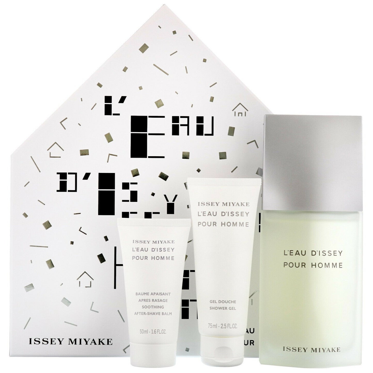 Issey Miyake L'eau D'issey Pour Homme 4.2 oz 3 piece Mens Gift Set