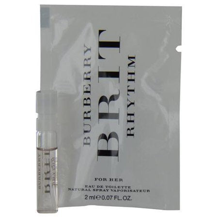 Burberry Brit Rhythm 0.07 oz Eay de Toilette Sample Vial Spray