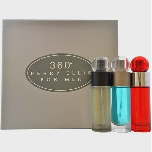 Perry Ellis 360 TRIO Men Gift Set 1OZ+1OZ+1OZ