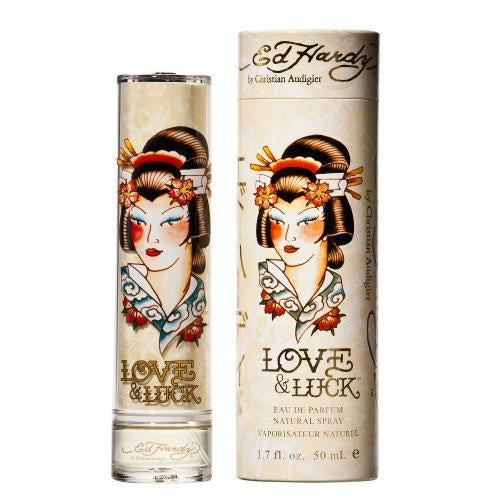 ED HARDY LOVE & LUCK 1.7 EDP SP FOR WOMEN