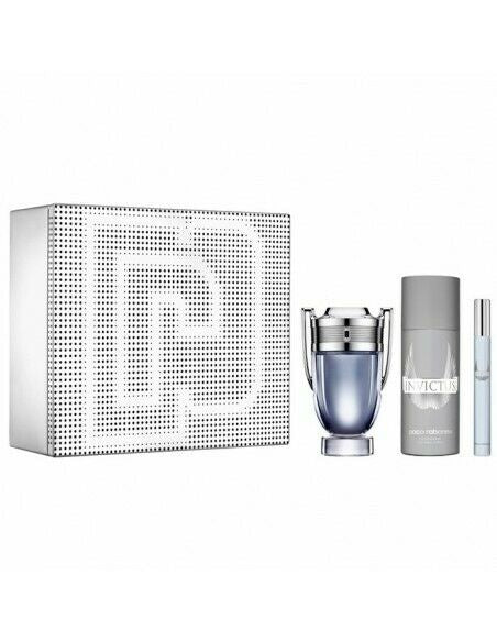 Paco Rabanne Men's 3-Pc. Invictus Eau de Toilette Gift Set