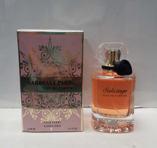 Sabotage Paris For Women By Shangrila Edp 3.4oz