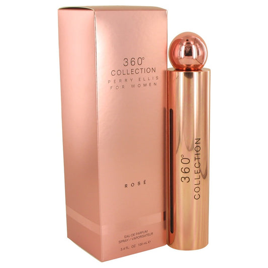 Perry Ellis 360 Collection Rose by Perry Ellis Eau De Parfum Spray 3.4 oz/100 ml
