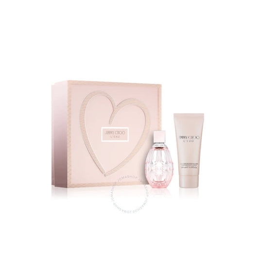 Jimmy Choo L'eau for Women, Gift Set (2 oz EDT Spray + 3.3 oz Body Lotion)