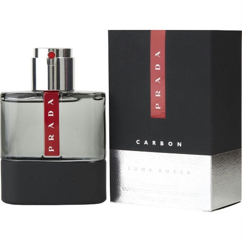 Prada Luna Rossa Carbon by Prada, 1.7 oz Eau De Toilette Spray for Men