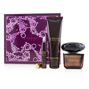 VERSACE CRYSTAL NOIR 3 PCS SET: 3 OZ SP