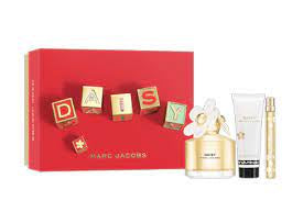 MARC JACOBS DAISY 3 PCS SET: 3.4 EDT SP + 5.1 BODY LOTION + 4 ML MINI EDT