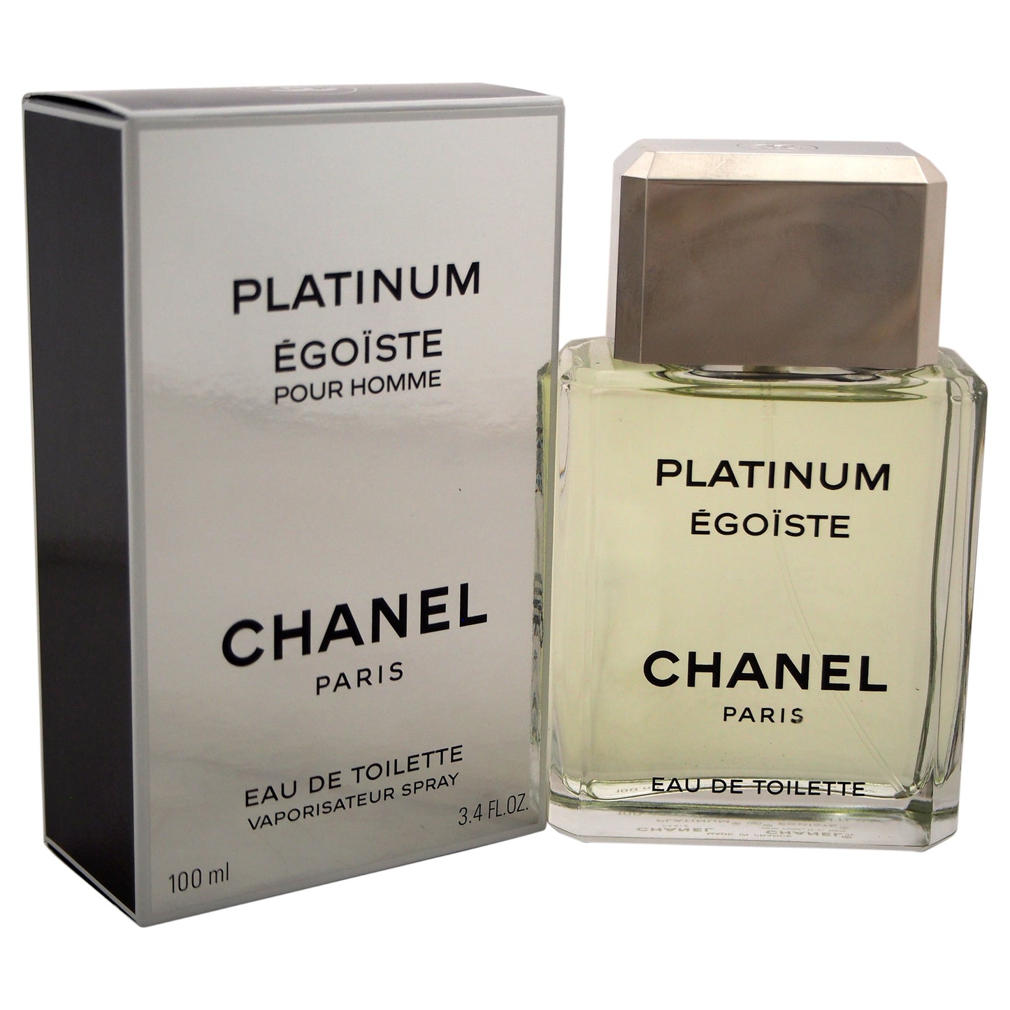 Platinum Egoiste Pour Homme By Chanel 3.4 Oz 100ml Eau De Toilette Spray Men