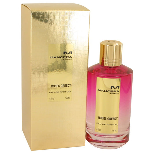 Mancera Roses Greedy by Mancera Eau De Parfum Spray 4 oz/120 ml