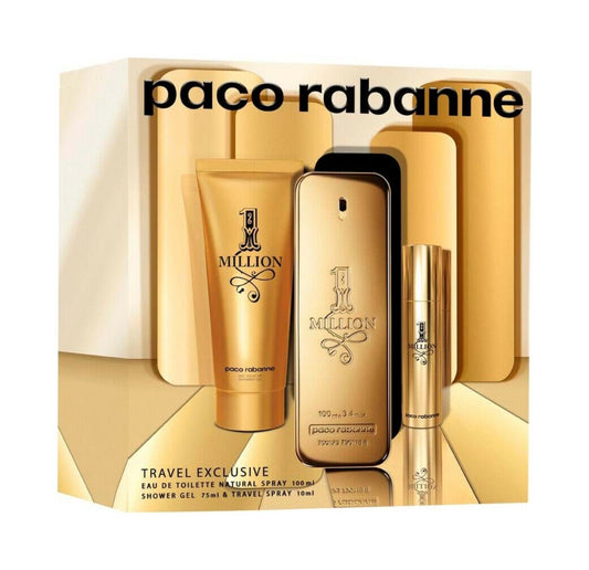 Paco Rabanne Gift Set Paco Rabanne 1 Million By Paco Rabanne