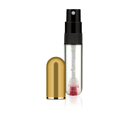 PERFUME POD Pure refillable perfume atomizer in Gold