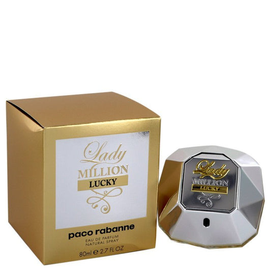 Lady Million Lucky by Paco Rabanne Eau De Parfum Spray 2.7 oz/80 ml