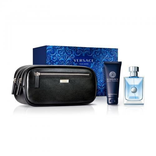VERSACE POUR HOMME 3 PCS SET: 3.4 EDT SP