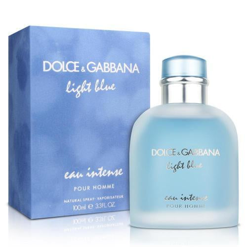 DOLCE & GABBANA LIGHT BLUE EAU INTENSE 3.3 EDP SP FOR MEN