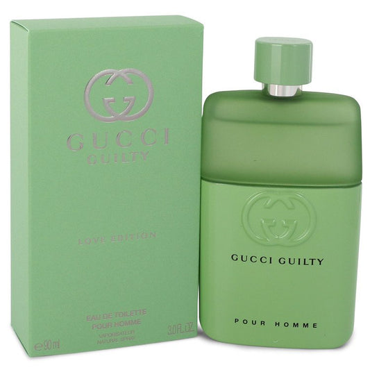 Gucci Guilty Love Edition Eau De Toilette Spray 3 oz Men