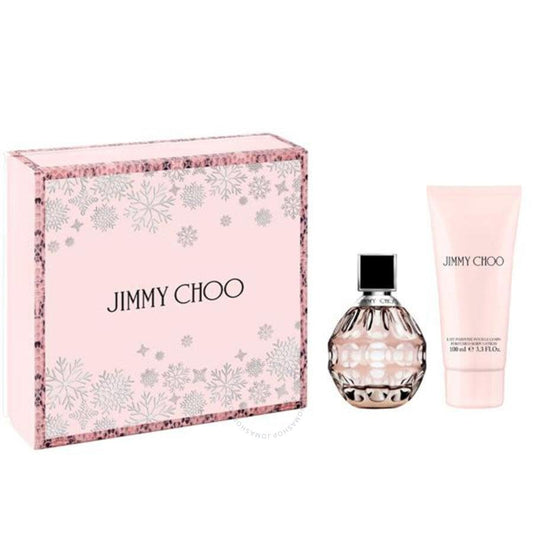 JIMMY CHOO EAU DE PARFUM SPRAY 2 OZ & BODY LOTION 3.3 OZ for WOMEN