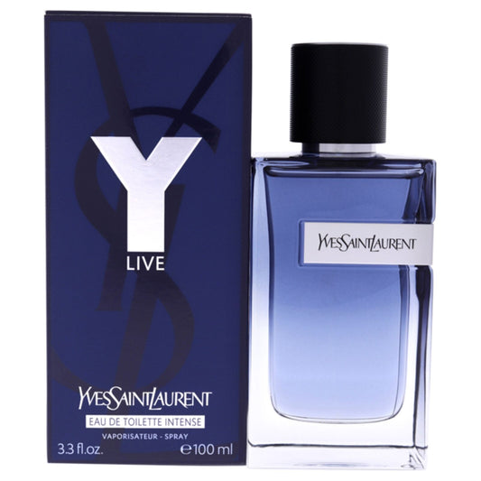 Y Live by Yves Saint Laurent, 3.3 oz Eau De Toilette Intense Spray for Men