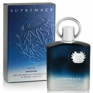 AFNAN SUPREMACY INCENSE EAU DE PARFUM SPRAY FOR MEN 3.4 Oz / 100 ml