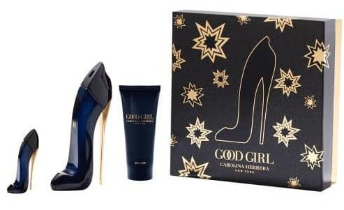 Carolina Herrera Good Girl 3 PIC Eau de Parfum Set 80 ml + Mini 7 ml + Lotion 100 ml